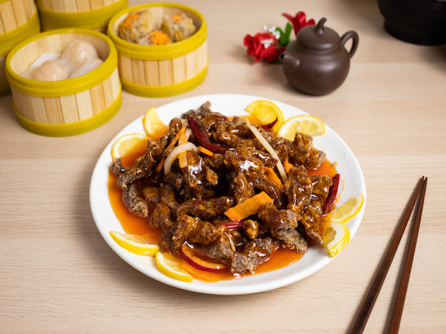 Sweet and Sticky Crispy Beef